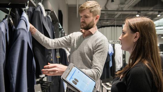 Konsultatiivne ja personaliseeritud klienditeenindus Baltika AS kaupluses